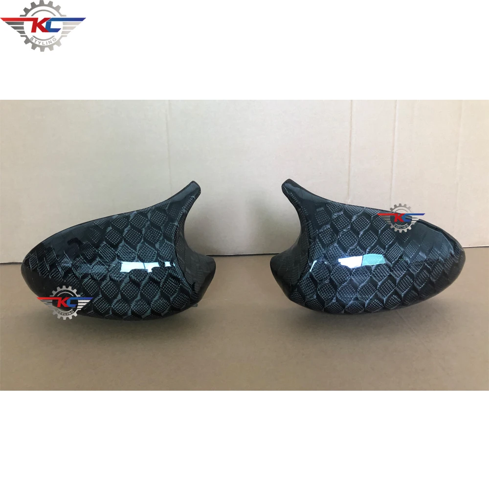 Настоящая углеродная зеркальная крышка s для 3 серии E90 E91 05 07 E92 E93 06 09 Замена