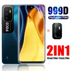 Гидрогелевая пленка 9999D для стекла камеры Xiaomi Poco M3 Pro, Pocophone Little Poko M3Pro 5G, 2021, 6,5 дюйма, не стекло