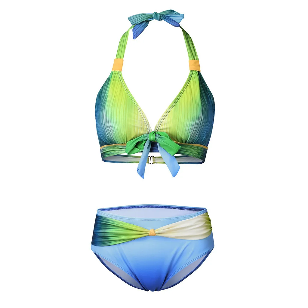 Стринги бикини 2020 женские бразильские стринги комплект купальник с лямкой на шее