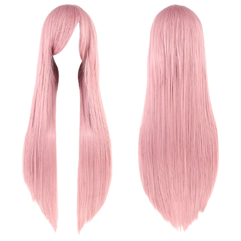 

Красочный длинный парик для косплея, термостойкие синтетические волосы, парики для аниме-вечерние, женские аксессуары для косплея