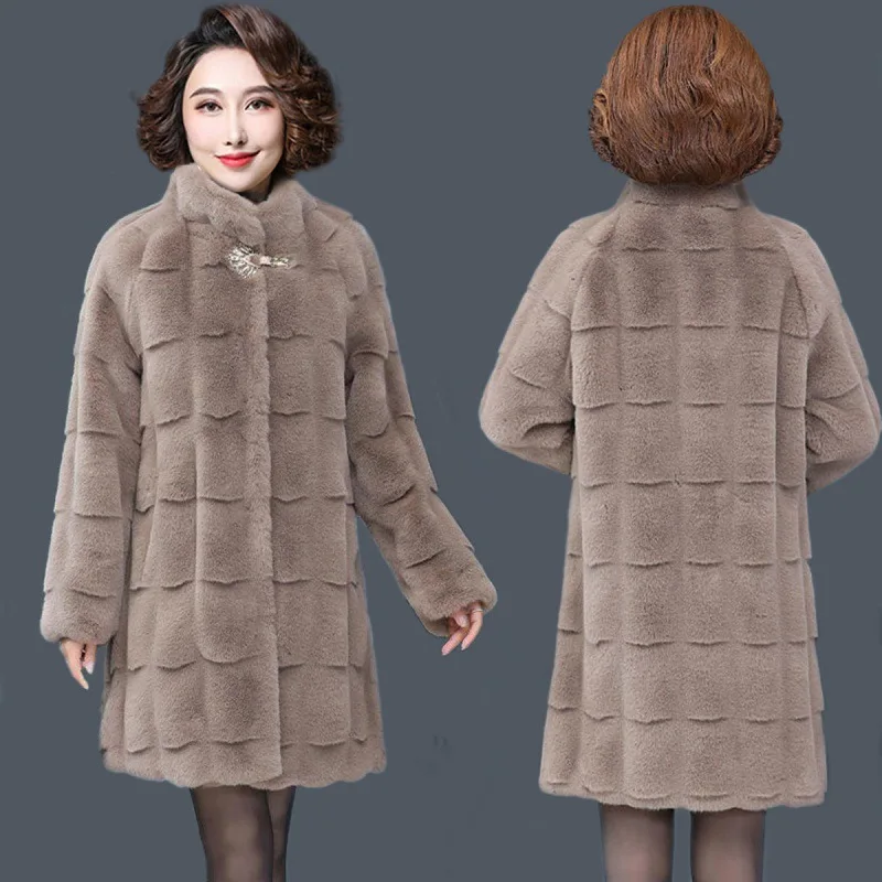 Women real mink coats female mink fur coat genuine long fur coat ladies winter clothes oversize 6xl 5xl 7xl natura fur coats