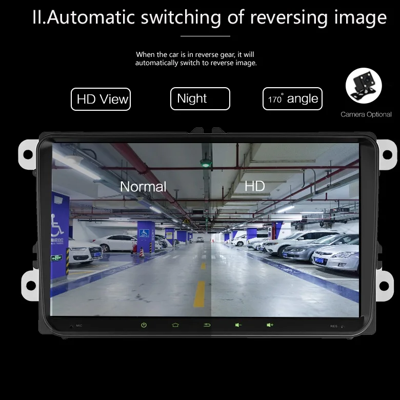 " Android 8,1 автомобильный радиоприемник gps навигатор для Volkswagen Skoda Octavia golf 5 6 touran passat B6 polo tiguan yeti rapid multimedia