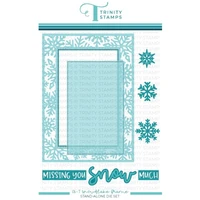 2022 hot sell diy greeting card handmade metal cutting dies set a7 snowflake frame scrapbook diary decoration embossing template