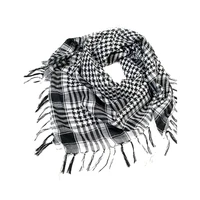 100x100cm outdoor hiking scarves military arab tactical desert scarf army with tassel for men women bandana scarf mask