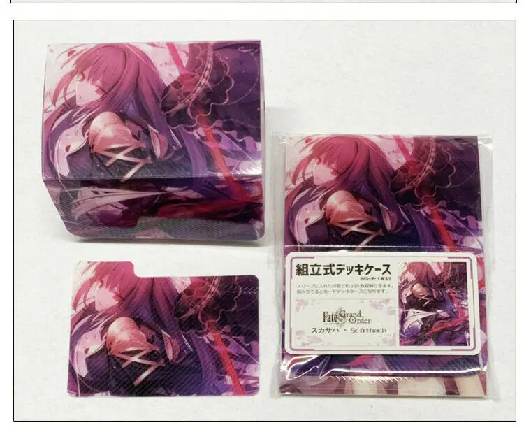 Аниме Fate/Grand Order Scathach мультфильм гостиная Чехол для карт Mash Kyrielight коробка хранения