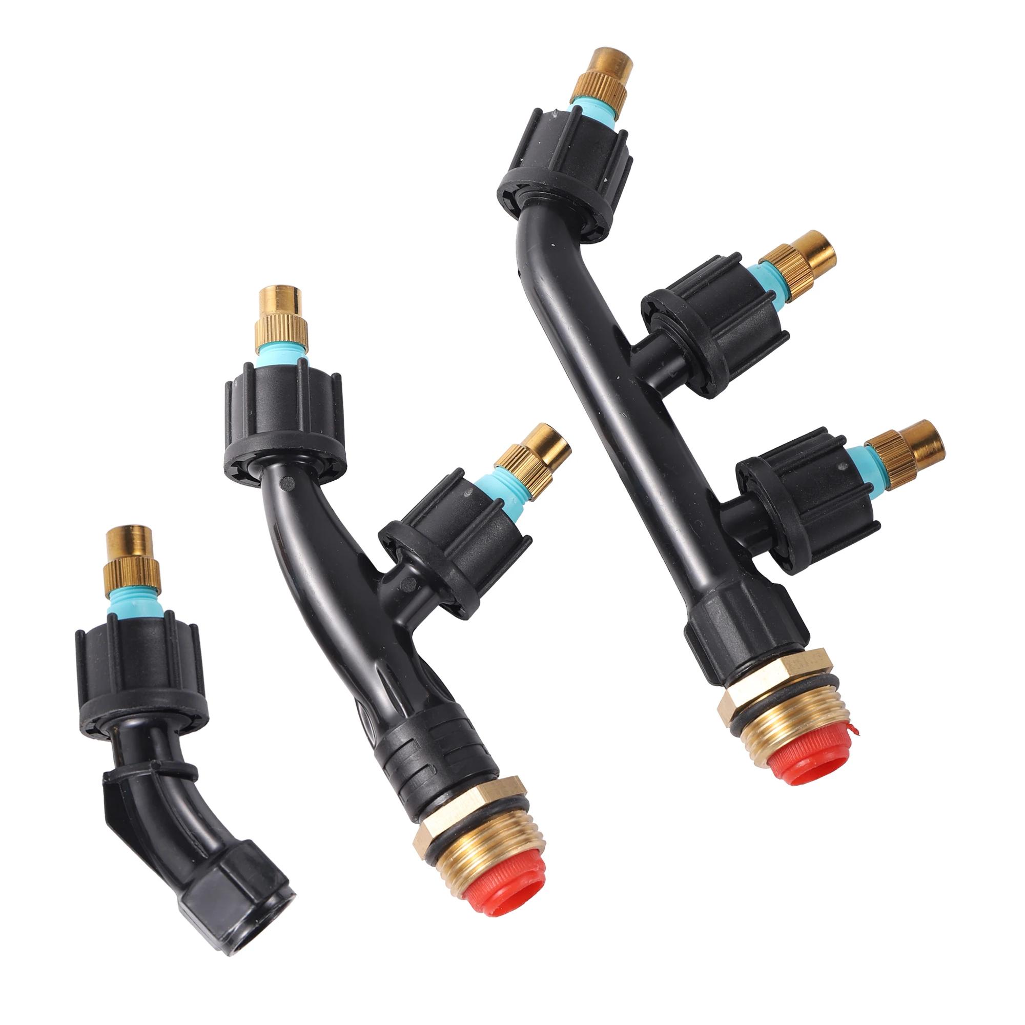 

Agricultural Copper Atomizing Sprayer Nozzle Single/Double/Three Nozzle Head Garden Lawn Irrigation Pesticide Spraying Sprinkler