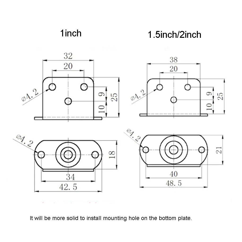 Набор из 4 сверхмощных поворотных колесиков бесшумный резиновый ролик с винтами