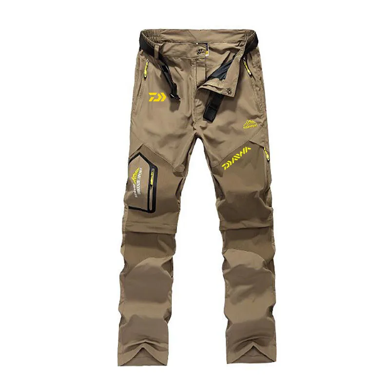 Autumn Winter Daiwa Outdoor Hiking Fishing Pants Stretch Quick Dry Waterproof Trousers Men Mountain Climbing//Trekking Pants