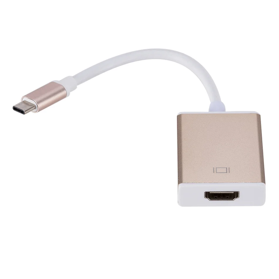 Цифровой Кабель-адаптер WVVMVV Φ TYPE C к HDMI 4K HDTV для Apple Macbook и Chromebook Pixel | Электроника