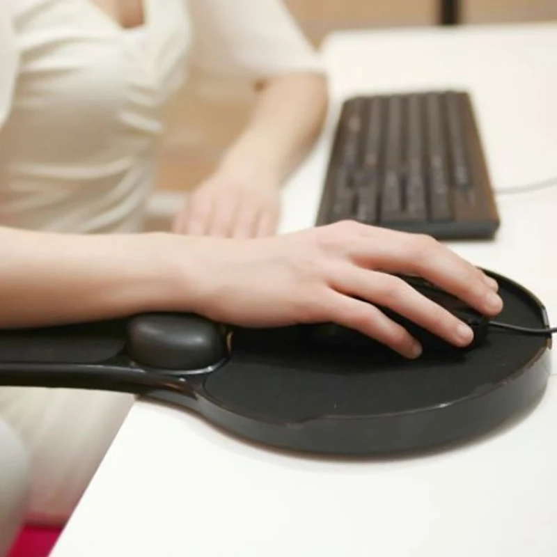 Регулируемый компьютерный подлокотник Противоскользящий коврик для мыши на