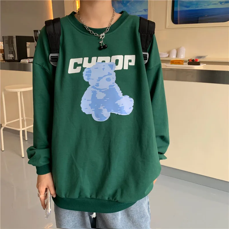 Oversized Hoodie Kawaii Clothes Sweatshirt Women Korean Fashion Women Sweetshirts Harajuku Hoodie Women Pullovers Vintage Autumn