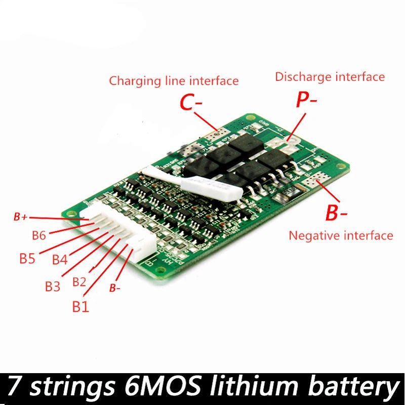 Фотоаппаратов моментальной печати 7S BMS 12v 24V 29 4 V литиевый аккумулятор для е байка
