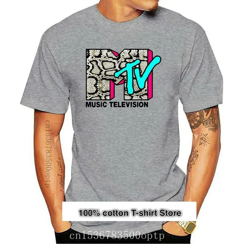 

Винтажная рубашка в стиле ретро для мужчин, рубашка с принтом музыки, серии TelevisionI want my Music, playera de los 90