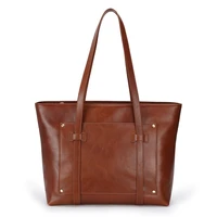women casual tote hand bag genuine leather new 2021 lady elegant fashion simple solid color shoulder bags
