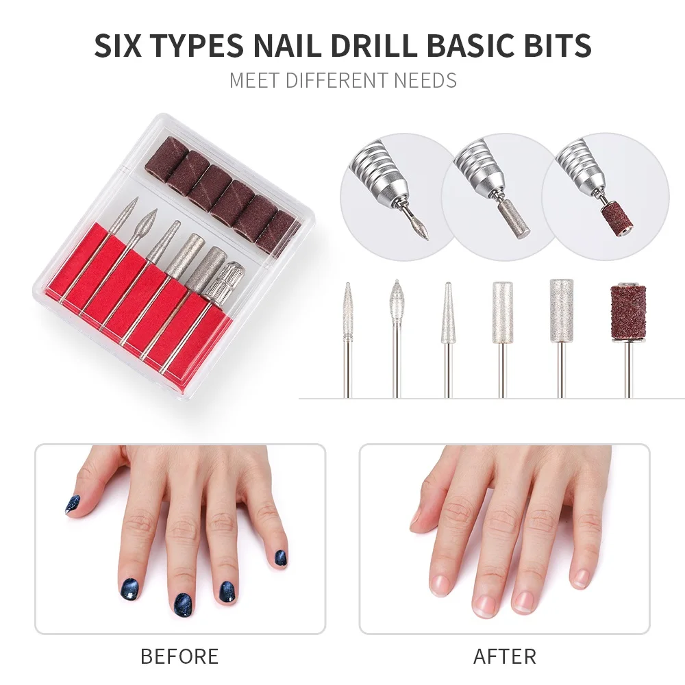 2 в 1 40 Вт 45000 об./мин Электрический пылеуловитель для ногтей ручной аппарат