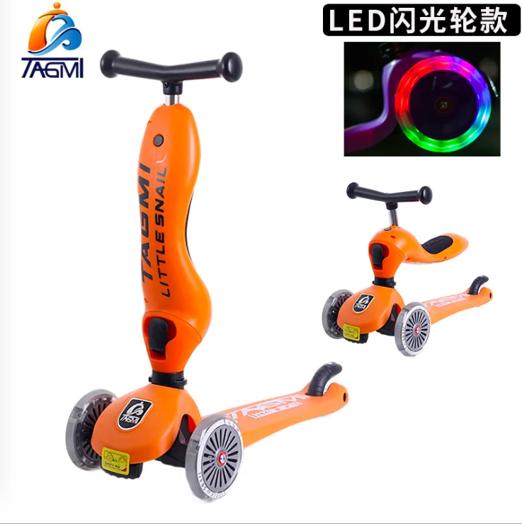 

Scooter cool two-in-one LED1-5 baby yo can ride a bike baby toddler paddle