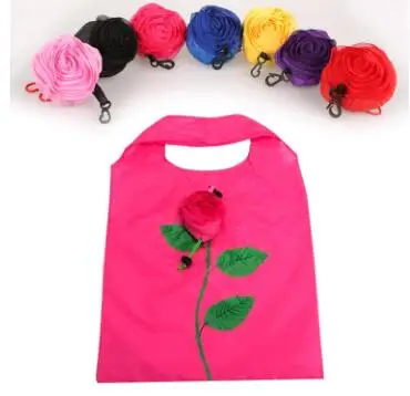 1PCS colour random 1 шт. многоразовая хозяйственная сумка для женщин, для овощей, фруктов, эко, многоразовая складная сумка для покупок, чехол, милая большая сумка для хранения, тканевая сумка - Цвет: 1PCS colour random