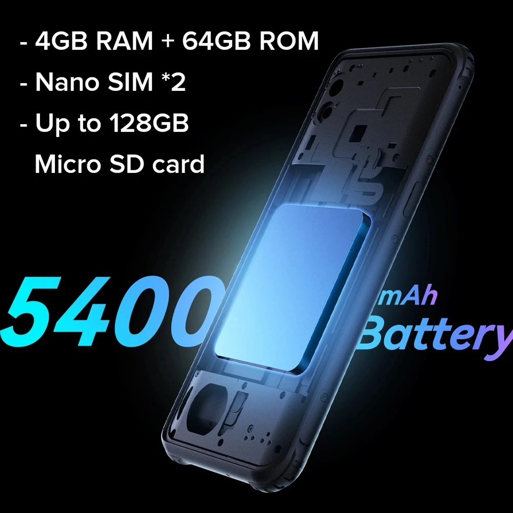 AGM H3 Infrared Night Vision Phone IP68/IP69K Waterproof Phone 5.7