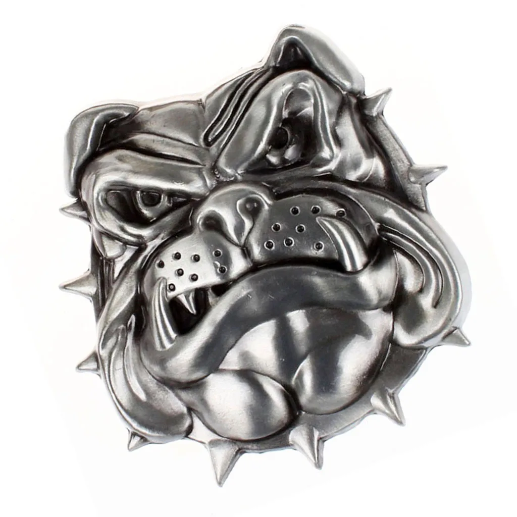 

Retro Dog Head Pattern Rodeo Belt Buckle Cowboy Western Fashion Belt Buckle