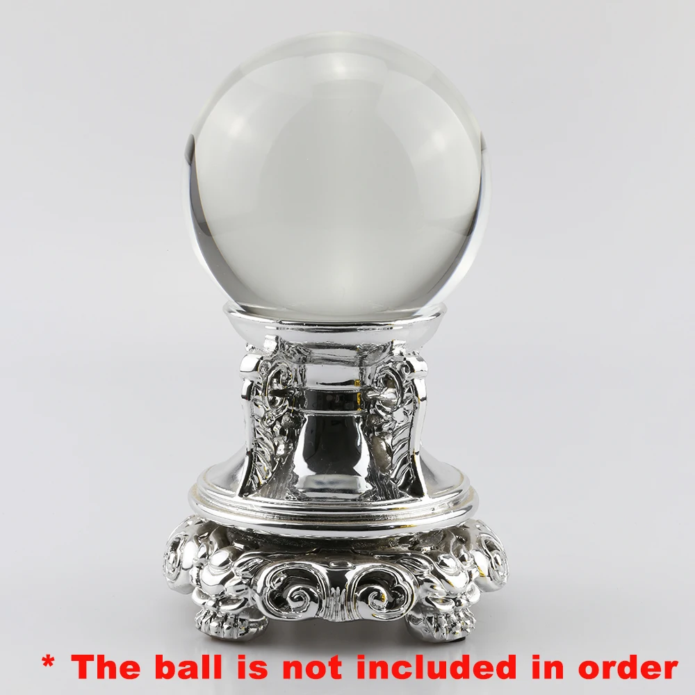 Полимерный Дисплей Подставка для хрустального стеклянного шарика объектива