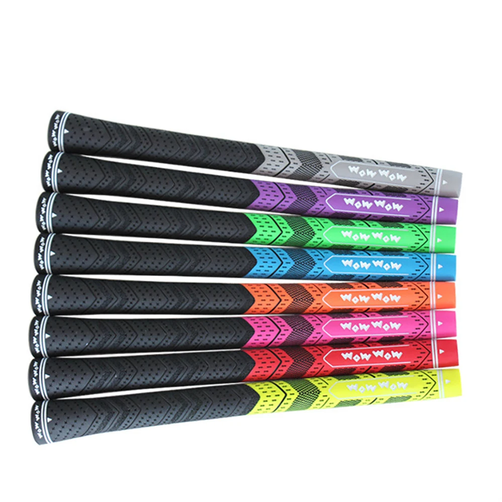

1pcs New Golf Clubs Grip Rubber Grip F4 Feel Comfortable And 9 Colors For Choice Shock-Absorbing Non Slip Golf Grip Accessories
