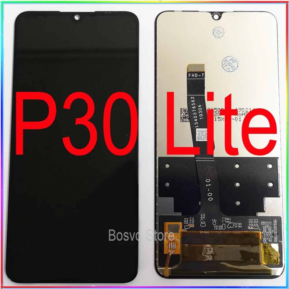 ЖК экран Nova 4e для Huawei P30 Lite LX1 AL01 с тачскрином в сборе Сменные запасные части|Экраны