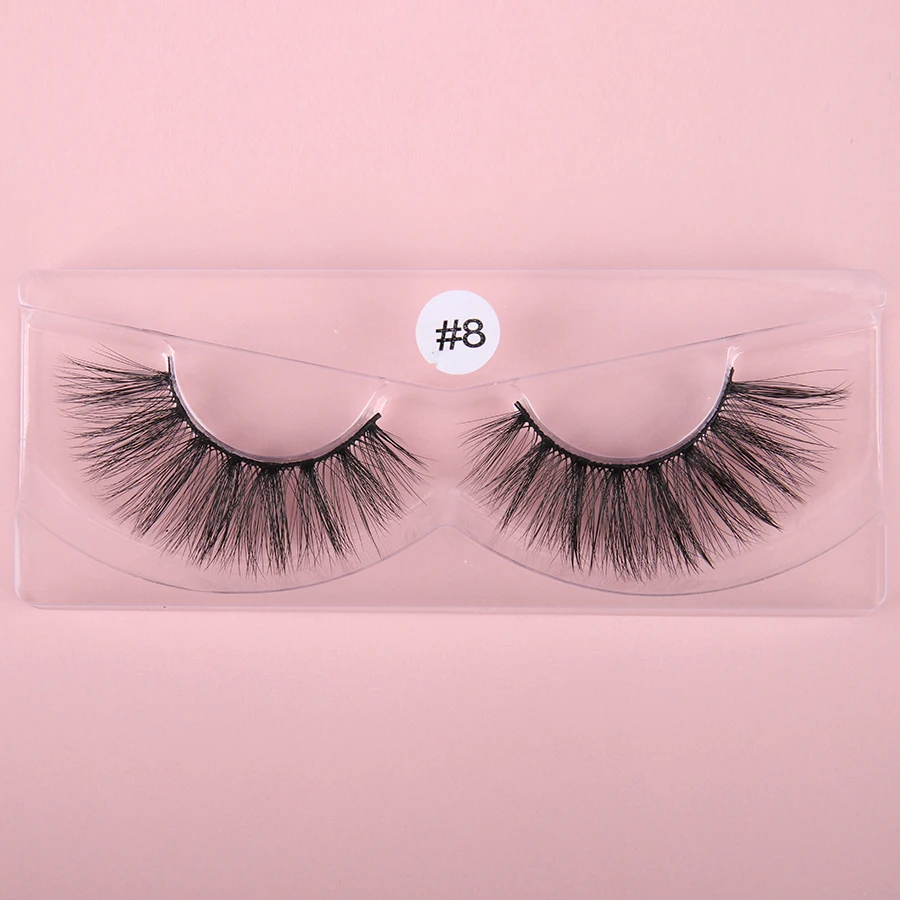 Оптом! 10 штук/30/50 пар/Лот норки накладные ресницы натуральные длинные ручной