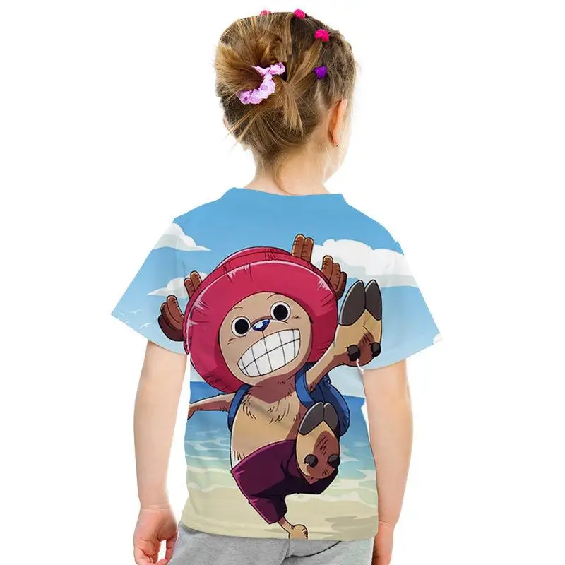 Детские топы детская цельнокроеная одежда футболки для девочек летние с