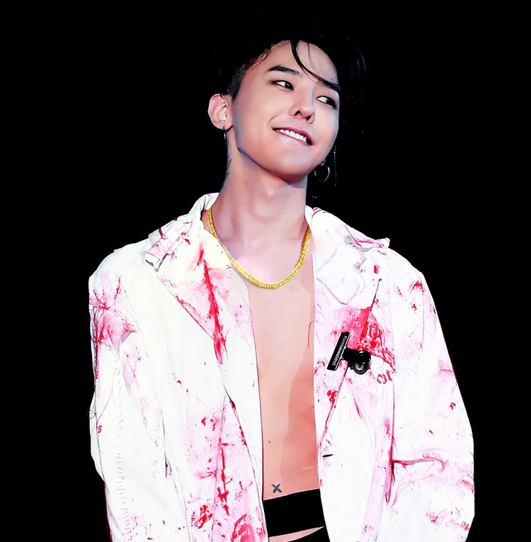 Новинка стильное золотое ожерелье G-Dragon в европейском и американском стиле