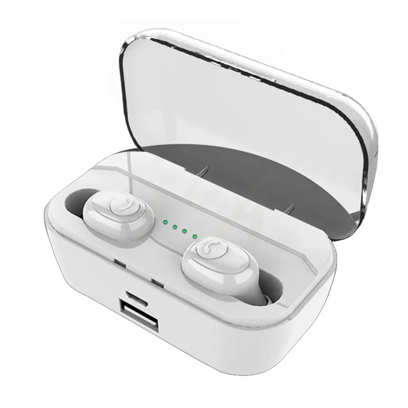 type 4 G6S TWS Bluetooth наушники мини TWS наушники с мощностью 3500 мАч 8D стерео Спортивные Беспроводные наушники гарнитура водонепроницаемые наушники - Цвет: type 4