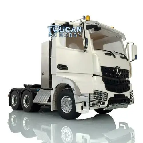 

1/14 LESU RC Metal 6*6 Chassis Hercules DIY Cabin Tractor Truck Servos Motor THZH0795-SMT2