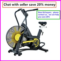 gym fitness equipment air bike indoor cycling bike spinning bike commercial exercise bike