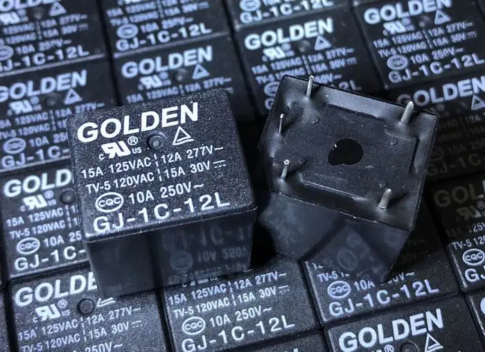 Новая модель Φ (22F-1C-12V-12A) Relay 5 pins