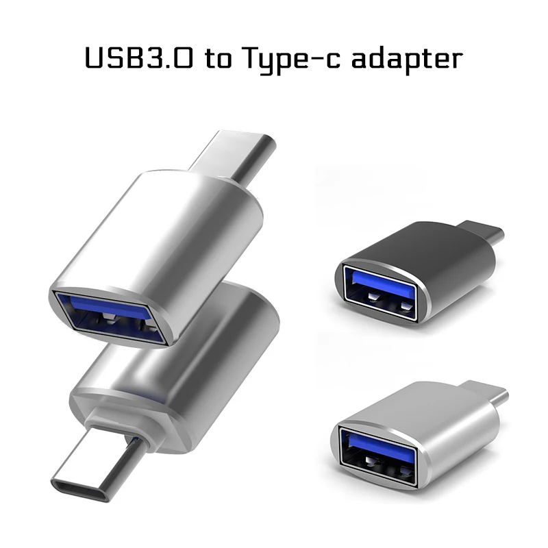 

USB C OTG Adapter Fast USB 3.0 To Type C Adapter For MacbookPro Xiaomi Huawei Mini USB Adapter Type-C OTG Cable Converter