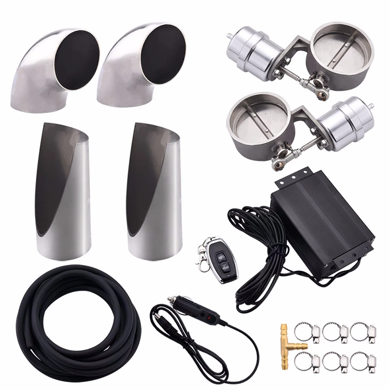 3 0 дюймовые выхлопные трубы из нержавеющей стали вырезанные B Cut пара Catback