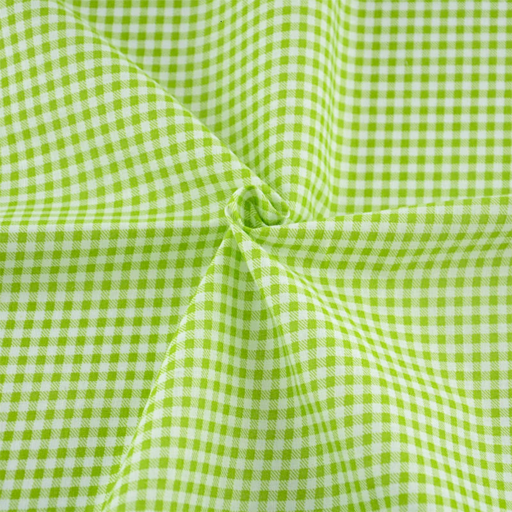 Booksew милые красочные проверить Стиль лоскутное 7 шт./лот хлопчатобумажная ткань