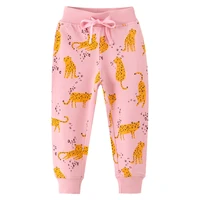 jumping meters hot sale spring and autumn sweatpants cute animals design kids trousers for girls pants childrens clothing