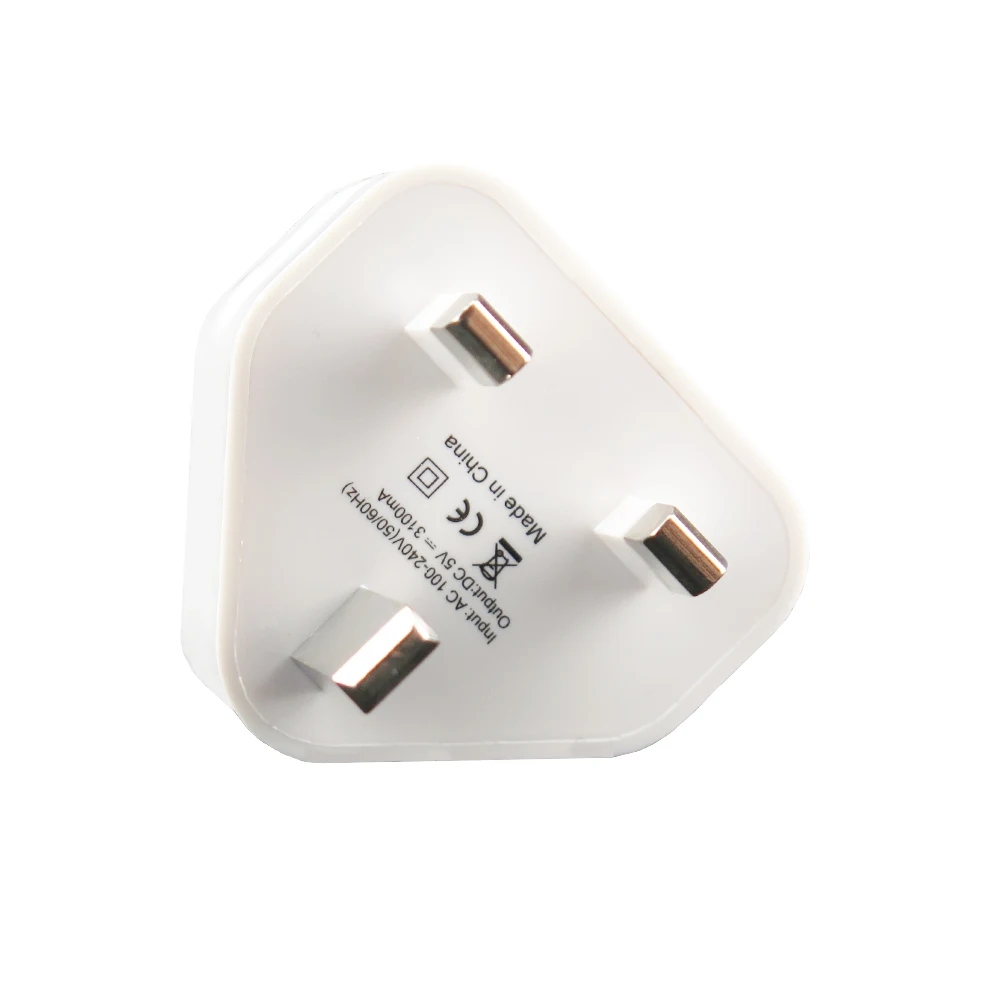 Универсальное быстрое зарядное устройство EU/US/UK USB адаптер питания дорожное для