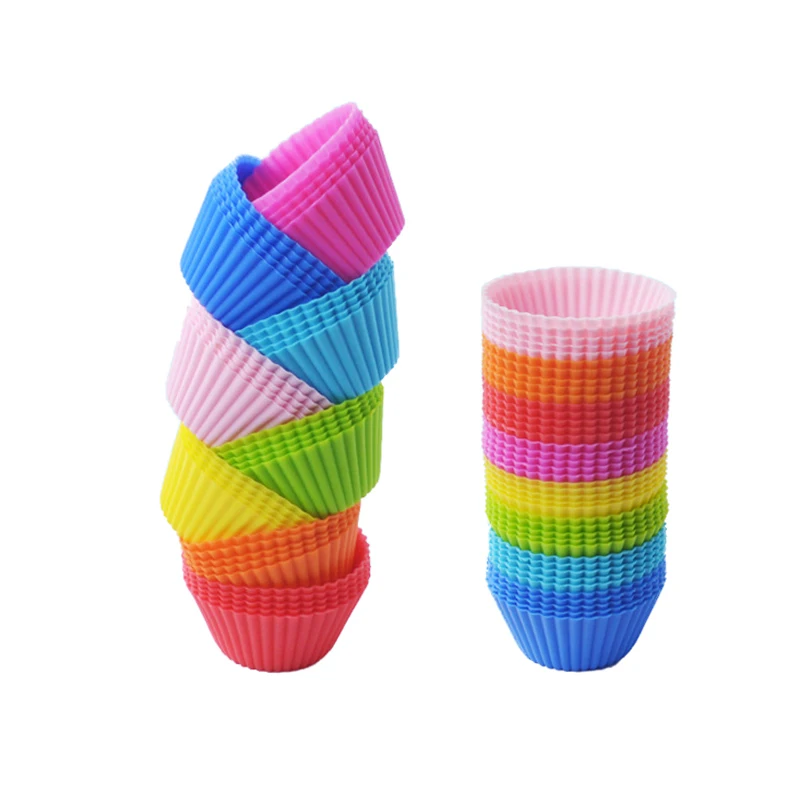 1/8 шт. силиконовая форма для выпечки чашки кекс торт инструмент силиконовой формы