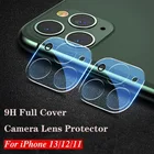 Закаленное стекло для iPhone 13 Pro Max, 11, 12 Mini, 11Pro, 13Pro, 3D полное покрытие, защитная пленка для экрана, защита объектива камеры