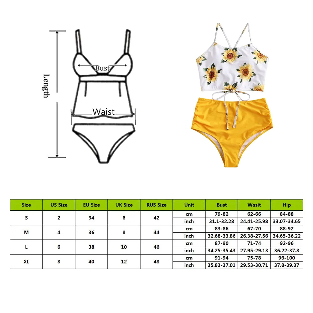 

Sexy Swimwear Women Floral Two-piece Swimsuit Women's Printed Bikini Swimsuit Set Covering Belly Sling Swimsuit Set 2021Swimwear