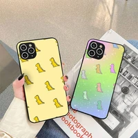cute dinosaur couple phone case for iphone case 5 5s se 6 6s 7 8 11 12 x xs xr pro plus max mini cover