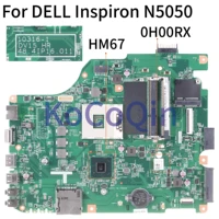 kocoqin laptop motherboard for dell inspiron 15r n5050 v1550 hm67 mainboard cn 0h00rx 0h00rx 10316 1 dv15 hr mb 48 4ip16 011