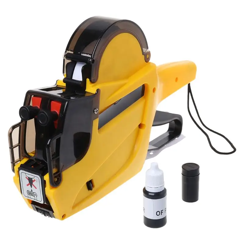 MX-6602 10 Digits 2 Lines Price Tag Marker Pricing Labeller for supermarket Retail Store Dropshipping | Безопасность и защита