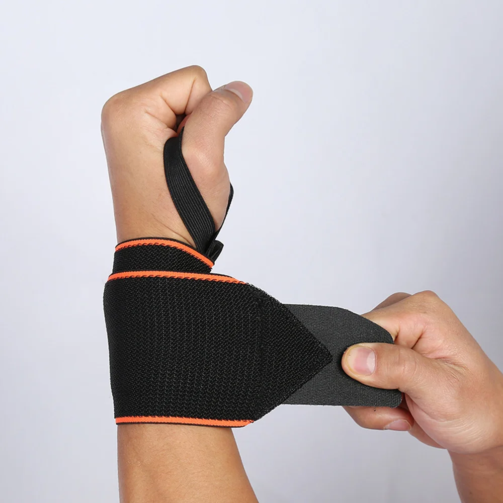 

1 Pc Sports Wrist Guard Wrap Hand Protector Pressure Fitness Bandage Weightlifting Tennis Badminton Hand Guard