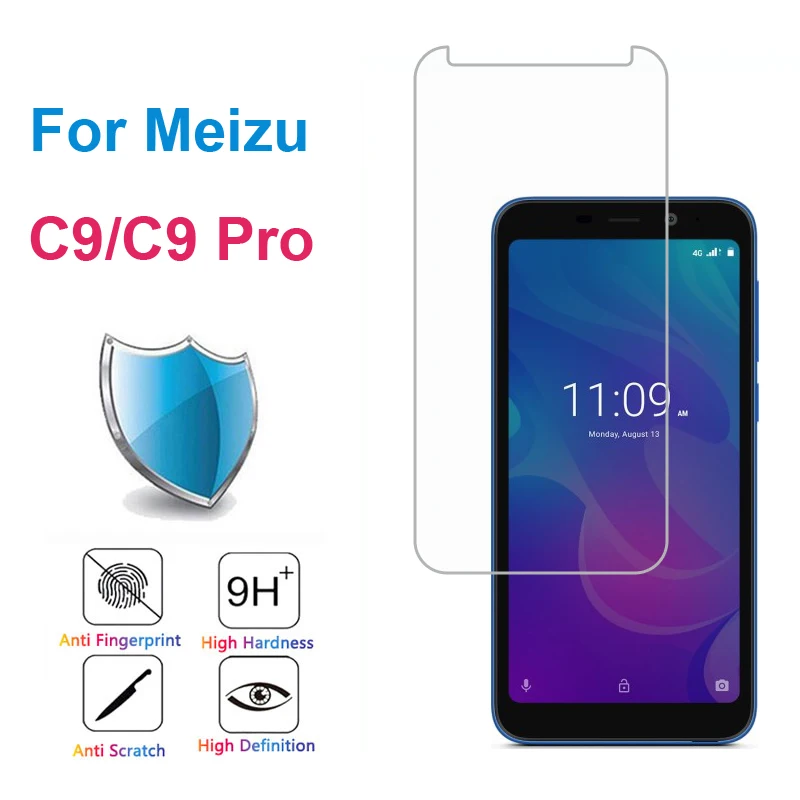 Прозрачное взрывозащищенное Закаленное Стекло 9H 0 26 мм для Masie Meizu C9 Pro защита