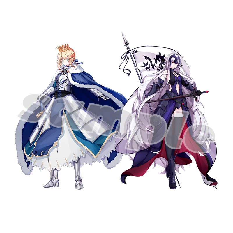 Аниме Судьба Ночь сабля акриловые брелки стоячий бренд Brinco лезвие призрака