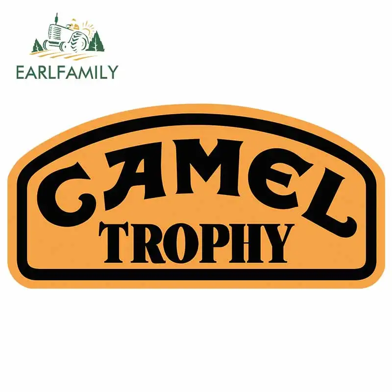 

EARLFAMILY 43 см x 22,2 см индивидуальная наклейка на кузов автомобиля для Camel Trophy виниловая забавная наклейка для стайлинга автомобиля JDM водонепроницаемая наклейка
