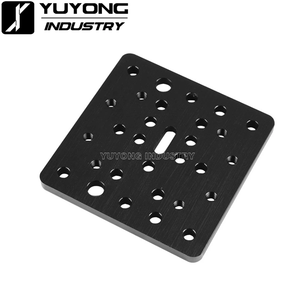 Детали для 3D принтера CNC Openbuilds алюминиевый лист C beam опорная пластина черный