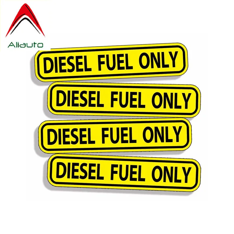 Предупреждающий автомобильный стикер Aliauto 4 X только для дизельного топлива